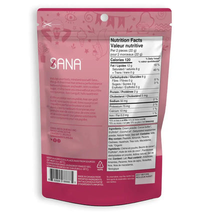 SANA WHITE CHOCOLATY RASPBERRY BITES 100g