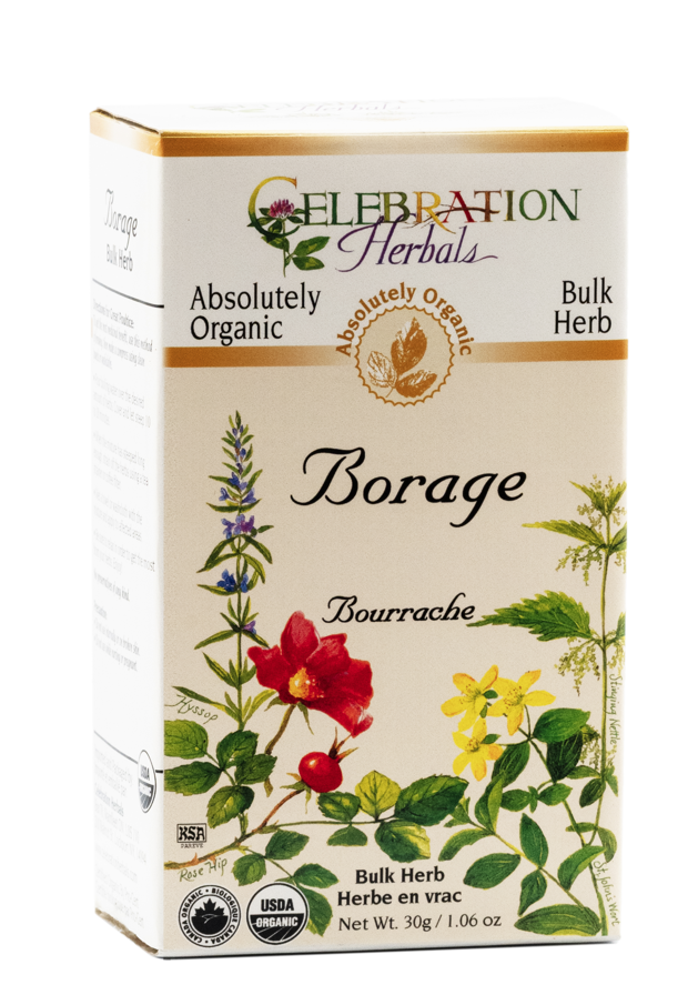 CELEBRATION HERBALS TEA BORAGE LOOSEPACK ORGANIC