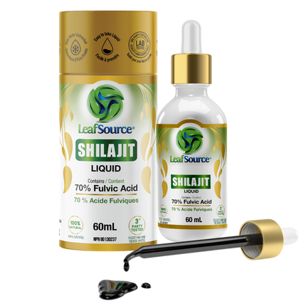 LEAFSOURCE SHILAJIT LIQUID 60ML