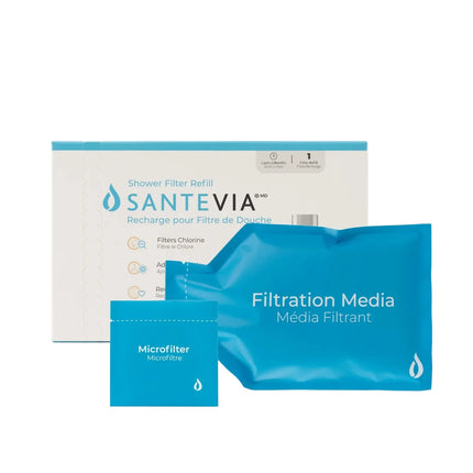 SANTEVIA SHOWER FILTER REFILL 1 PACK