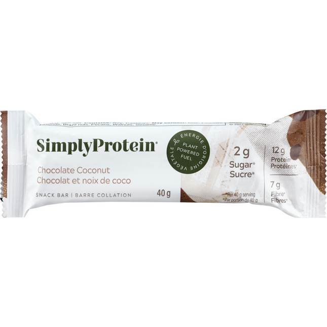 SYMPLY PROTEIN CHOCOLATE COCONUT 1 BAR 40G