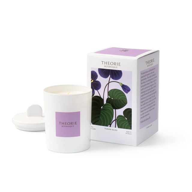 THEORIE BOTANIQUE SWEET VIOLET CANDLE 50h
