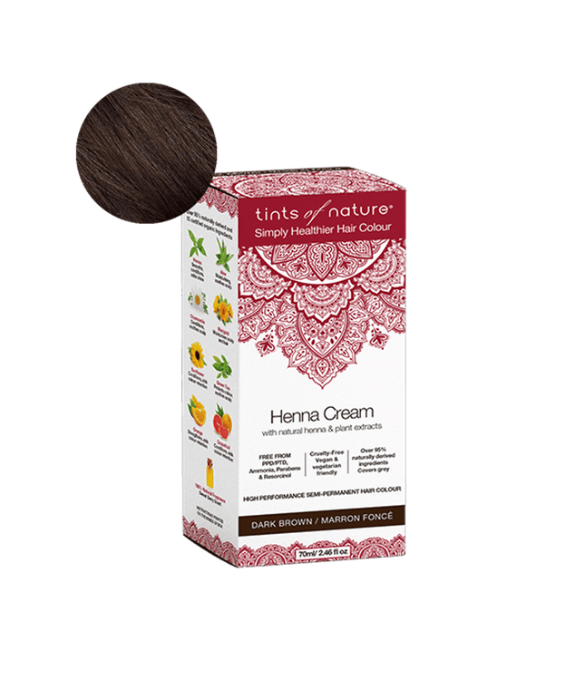 TINTS OF NATURE 深棕色指甲花膏 70ml