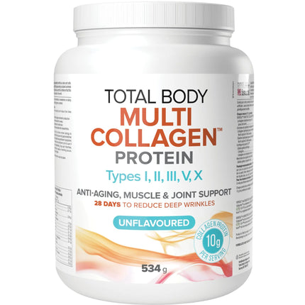 TOTAL BODY MULTI COLLAGEN PROTEIN UNFLAVOURED 534g