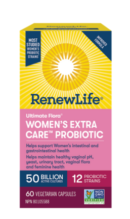 RENEW LIFE ULTIMATE FLORA WOMEN'S 50BIL 60caps