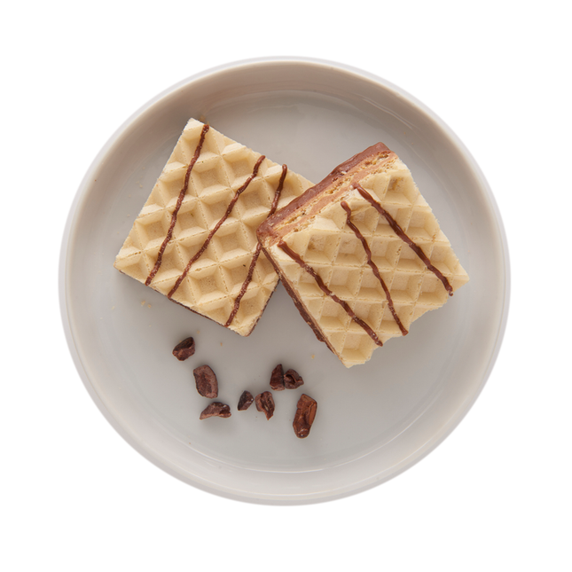 IDEAL PROTEIN TRIPLE CHOCOLATE FLAVOURED WAFERS - 1 BOX