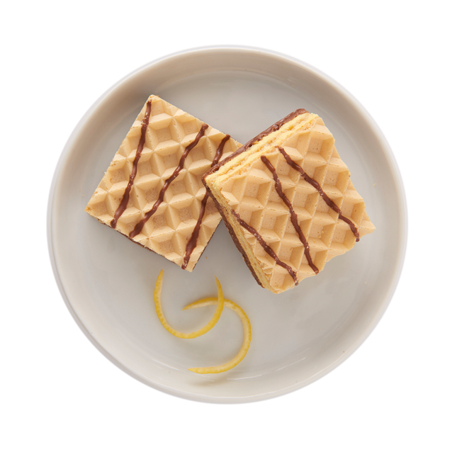 IDEAL PROTEIN LEMON FLAVOURED WAFERS - 1 BOX