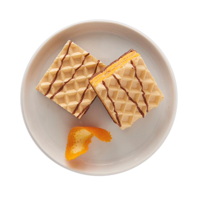 IDEAL PROTEIN ORANGE CRÈME FLAVOURED WAFERS - 1 BOX
