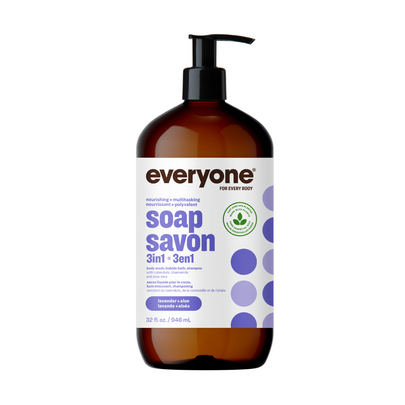 EVERYONE SOAP 薰衣草芦荟香皂 960ml