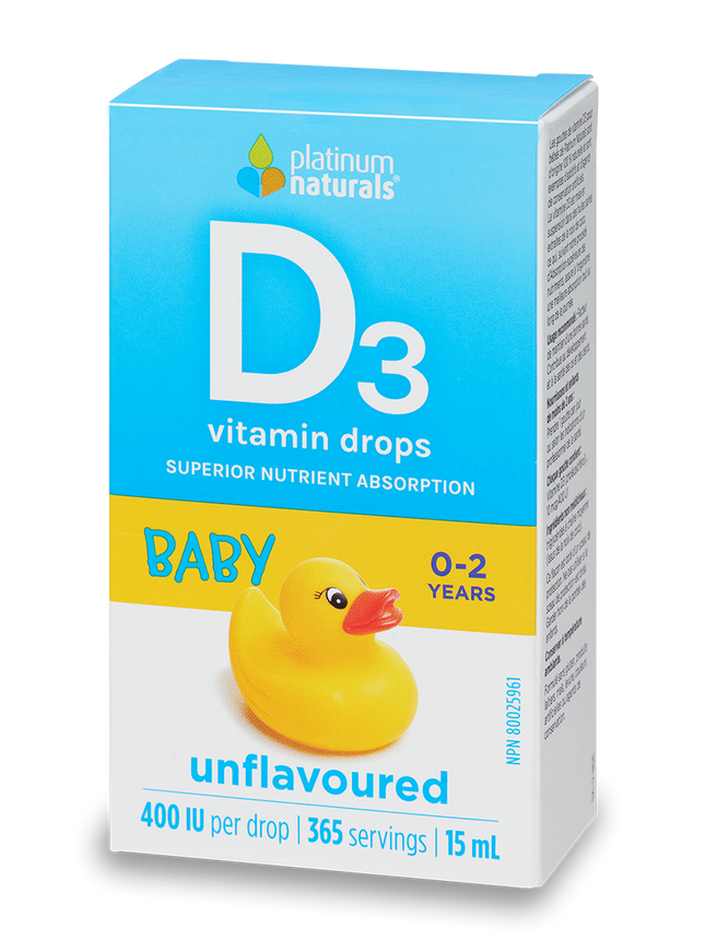 PLATINUM NATURALS D3 VITAMIN DROPS 15ml