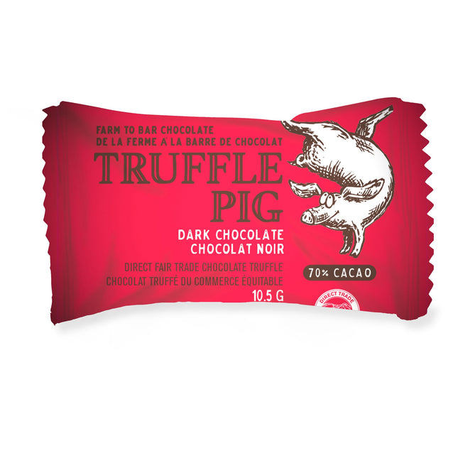 TRUFFLE PIG DARK CHOCOLATE 70%CACAO 10.5G