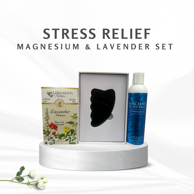 STRESS RELIEF MAGNESIUM & LAVENDER SET