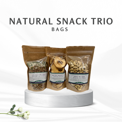 NATURAL SNACK TRIO BAGS