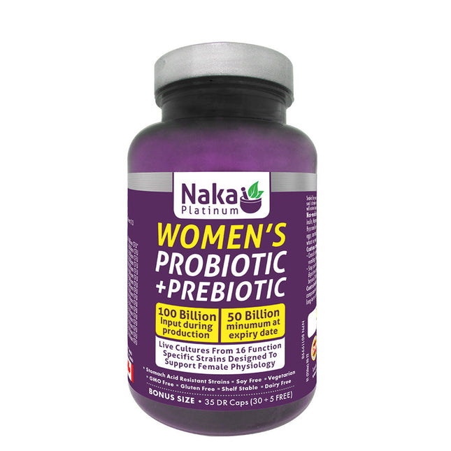 NAKA PLATINUM WOMEN'S PROBIOTIC + PREBIOTIC - 35 DR caps