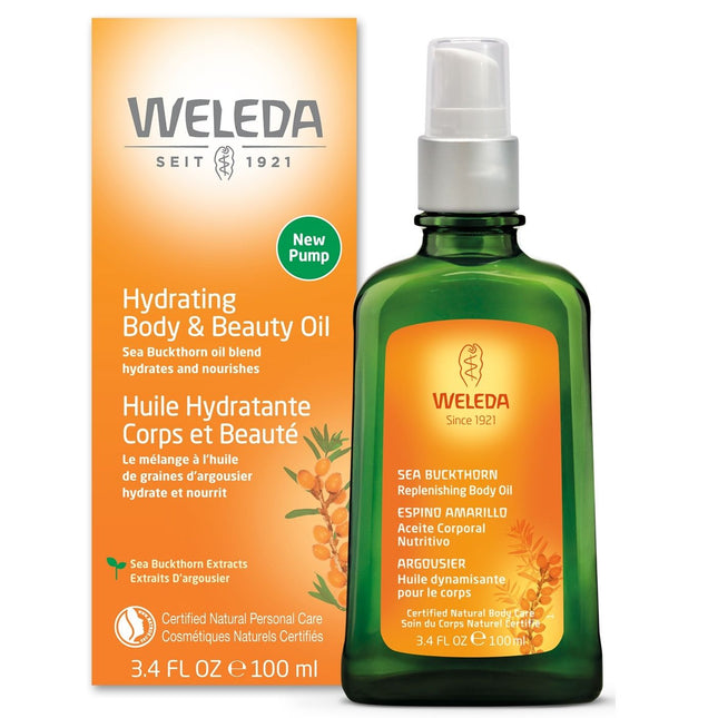 WELEDA HYDRATING BODY & BEAUTY OIL SEA BUCKTHORN EXTRACT 100ml