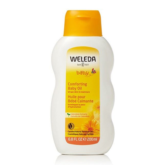 WELEDA BABY COMFORTING BABY OIL CALENDULA EXTRACT 200ml