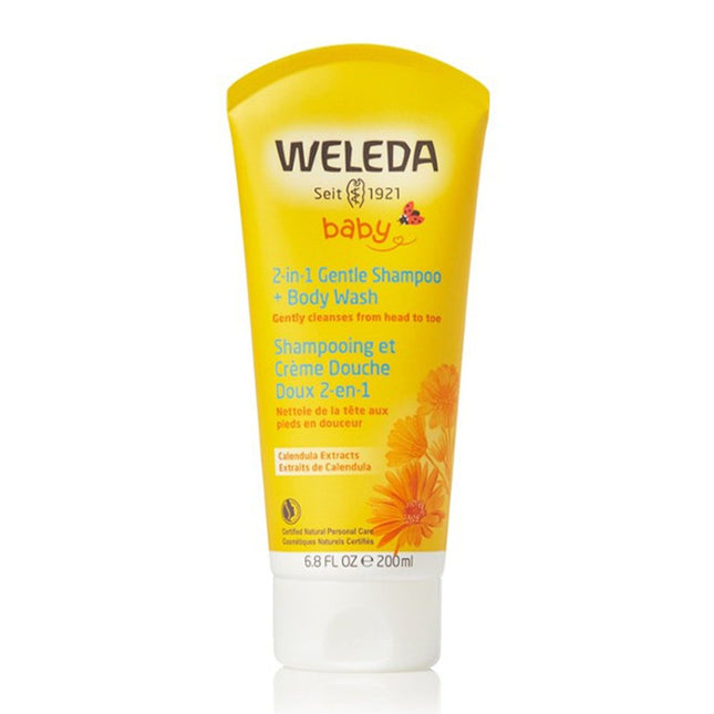 WELEDA BABY 2-IN-1 GENTLE SHAMPOO + BODY WASH CALENDULA EXTRACT 200ml