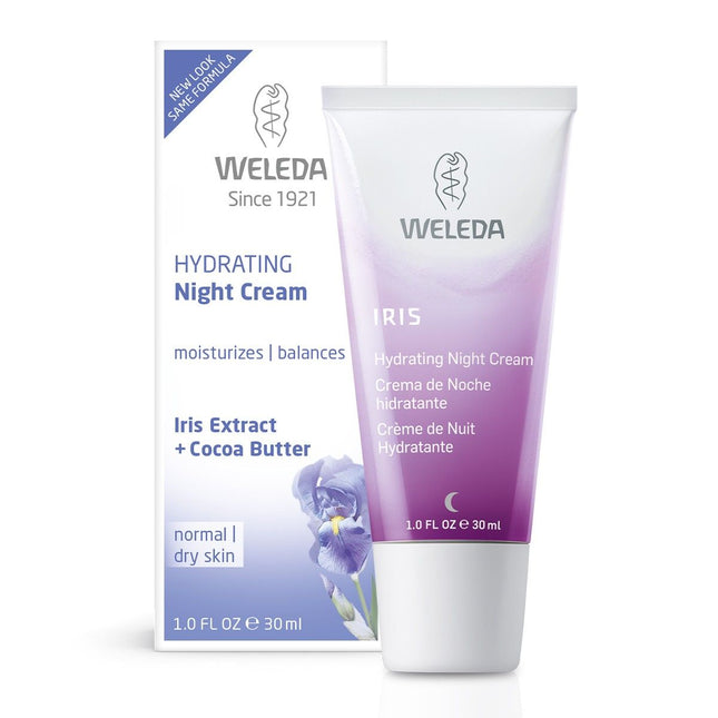 WELEDA HYDRATING NIGHT CREAM IRIS EXTRACT 30ml
