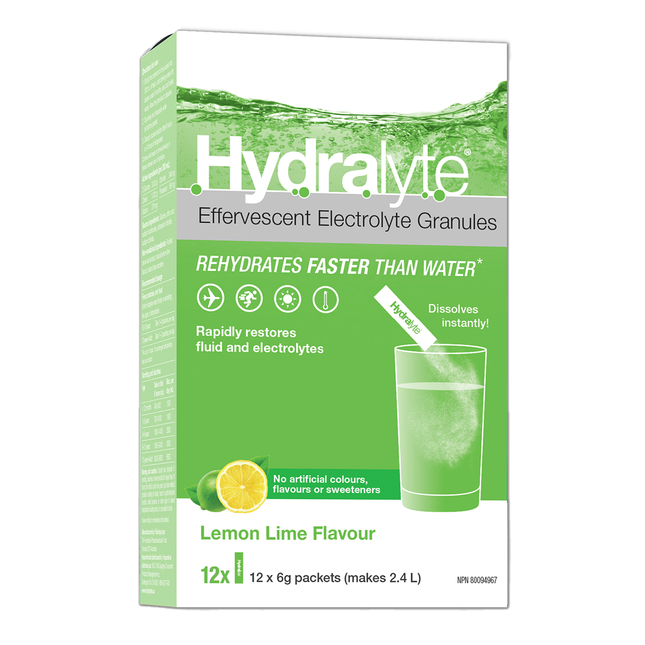 HYDRALYT EEFFER LEMON LIME 12 X 6G