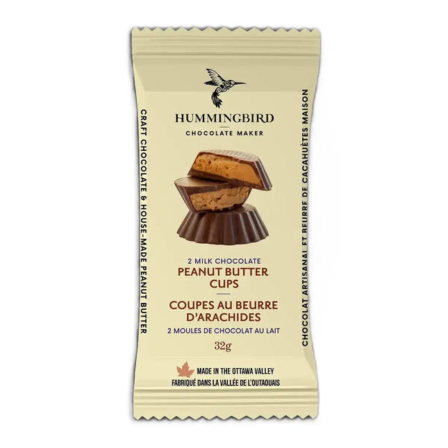 HUMMINGBIRD CHOCOLATE PEANUT BUTTER CUPS 32 G