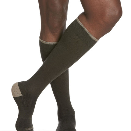 SIGVARIS GROUP MERINO OUTDOOR SOCKS 15-20MM FOR UNISEX SIZE XL CHARCOAL- 1 PC