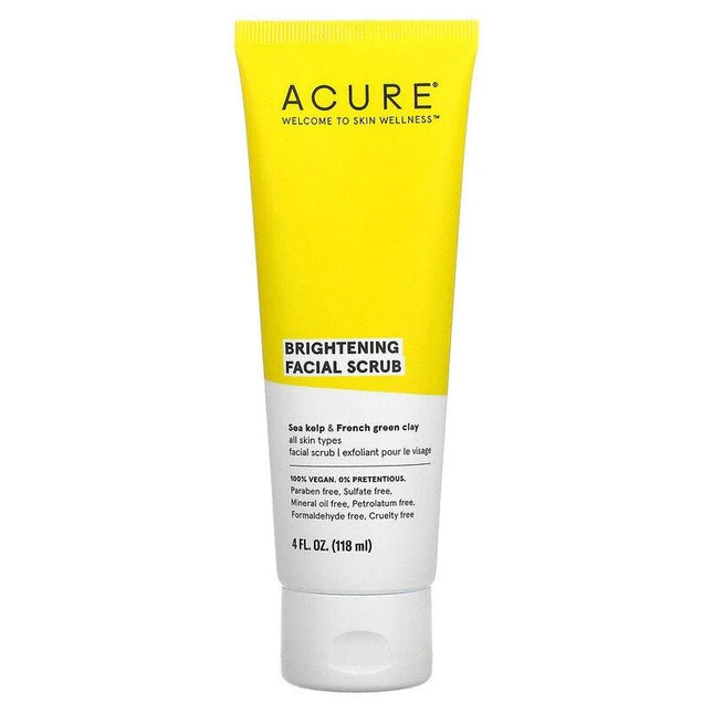 ACURE BRIGHTENING FACIAL SCRUB 118ml