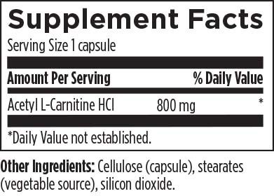 DESIGNS FOR HEALTH ACETYL L-CARNITINE 90cap