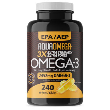 AQUAOMEGA 3X 超強效 OMEGA-3 EPA 240 克