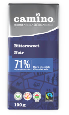 CAMINO CHOCOLATE BAR BITTERSWEET 71% 100g