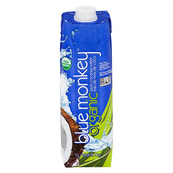 BLUE MONKEY ORGANIC COCONUT WATER 1L
