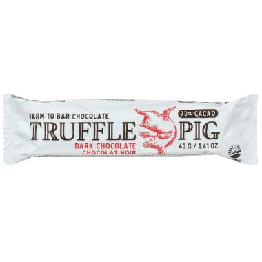 TRUFFLE PIG BAR DARK CHOCOLATE 40G
