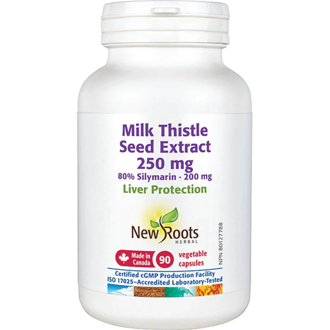 NEW ROOTS MILK THISTLE SEED EXTRACT 250 MG 90VCAP