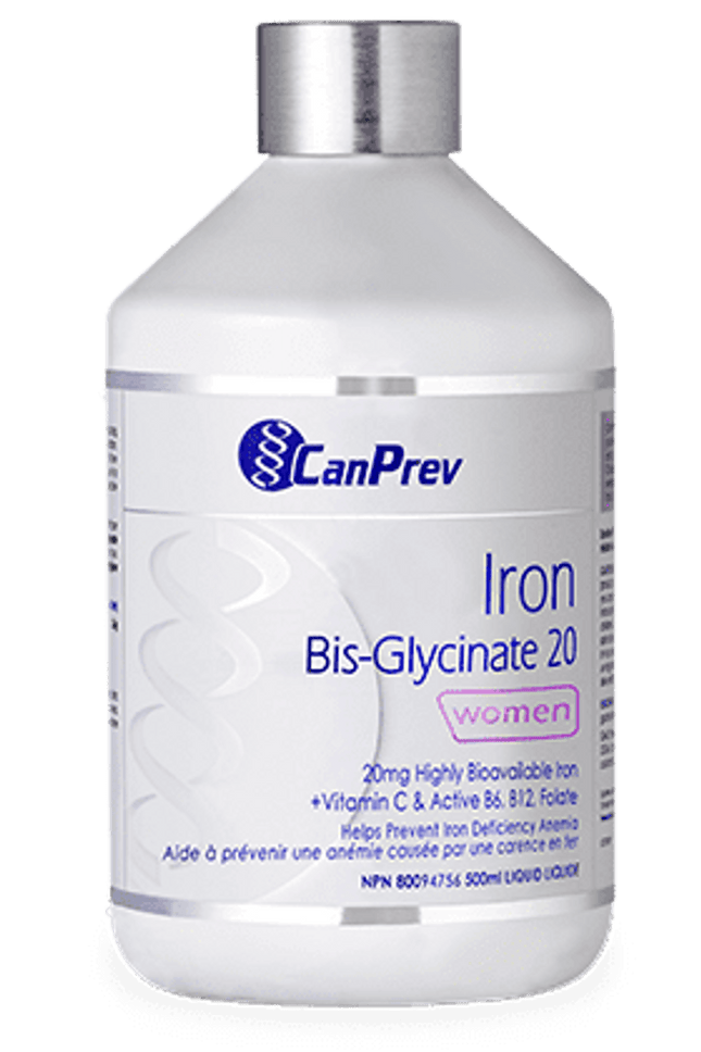 CANPREV IRON BISGLYCINATE 20mg 500ml