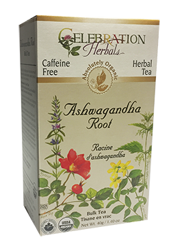 CELEBRATION HERBALS TEA ASHWAGANDHA LOOSE PACK ORGANIC