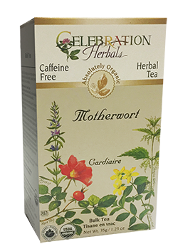 CELEBRATION HERBALS TEA MOTHERWORT LOOSEPACK ORGANIC