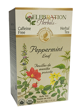 CELEBRATION HERBALS TEA PEPPERMINT LOOSEPACK ORGANIC