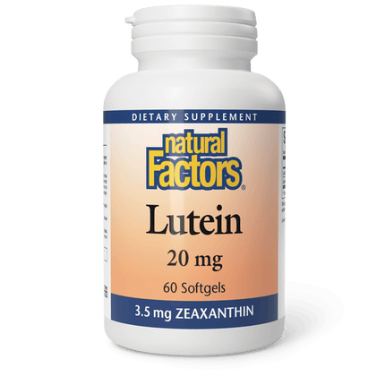 NATURAL FACTORS LUTEIN 20mg 60sg