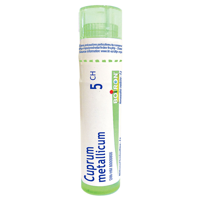 BOIRON CUPRUM METALLICUM 5CH 80pellets