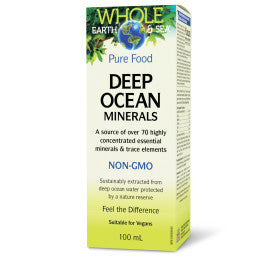 WHOLE EARTH AND SEA DEEP OCEAN MINERALS PURE FOOD 100ml