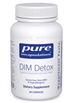 PURE ENCAPSULATIONS DIM & DETOX 60vcaps