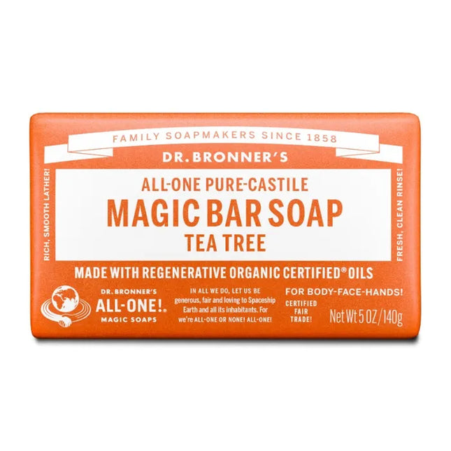 DR. BRONNERS TEA TREE SOAP BAR 140g