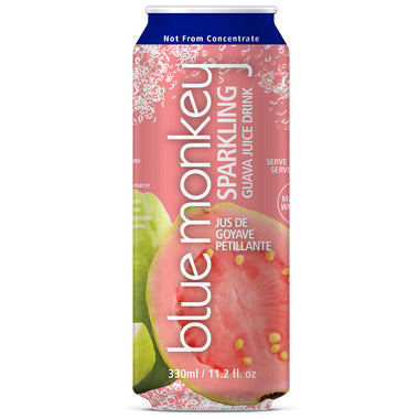 BLUE MONKEY SPARKLING GUAVA JUICE DRINK 330ML