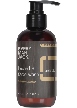 EVERY MAN JACK BEARD+FACE WASH  SANDALWOOD 200ml