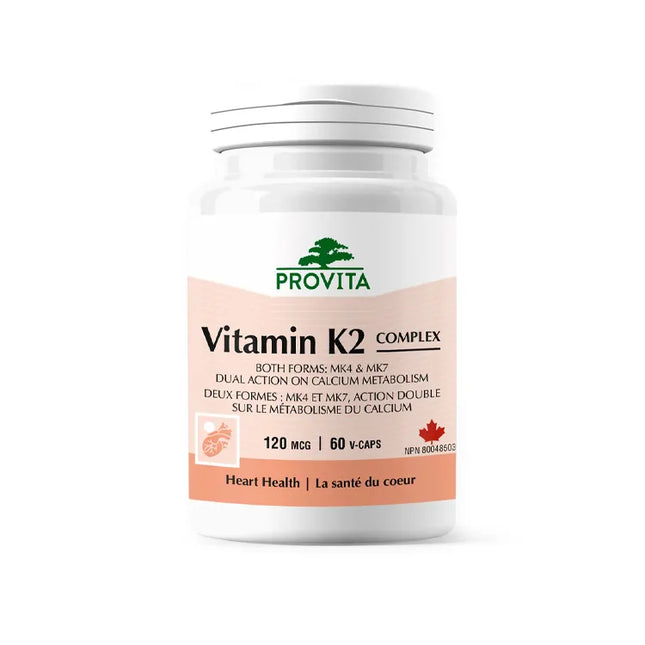 PROVITA VITAMIN K2 120MG COMPLEX - 60 VCAPS