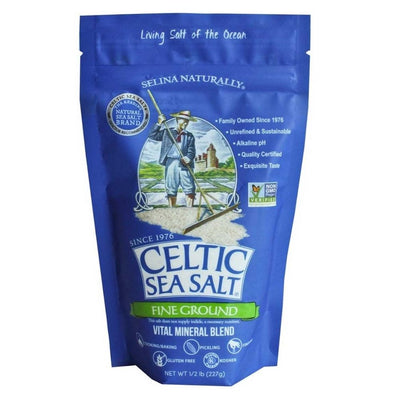 CELTIC SEA SALT FINE GROUND RESEALABLE BAG 227g