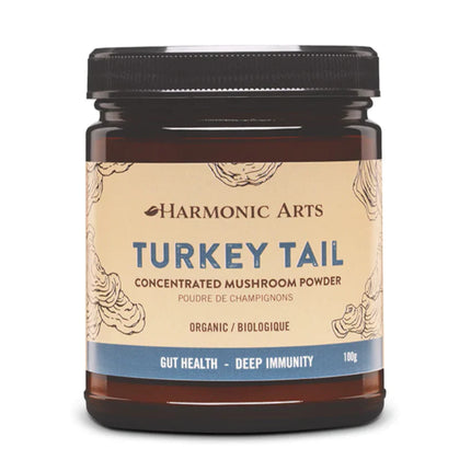 HARMONIC ARTS TURKEY TAIL MUSHROOM POWDER 45g