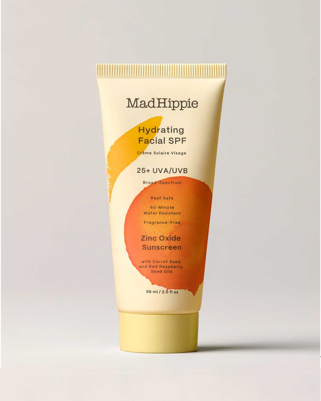 MAD HIPPIE HYDRATING FACIAL SPF 25+ ZINC OXIDE SUNSCREEN 59ML