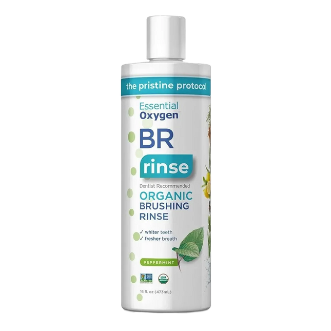 ESSENTIAL OXYGEN ORGANIC BR BRUSHING RINSE 473ml