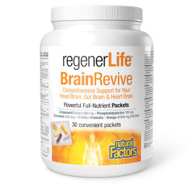 NATURAL FACTORS REGENERLIFE BRAINREVIVE 30pack