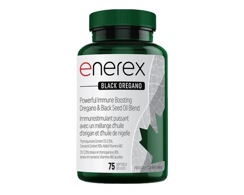 ENEREX 黑牛至 75 粒素食膠囊